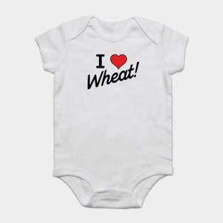 I love Wheat Baby Bodysuit